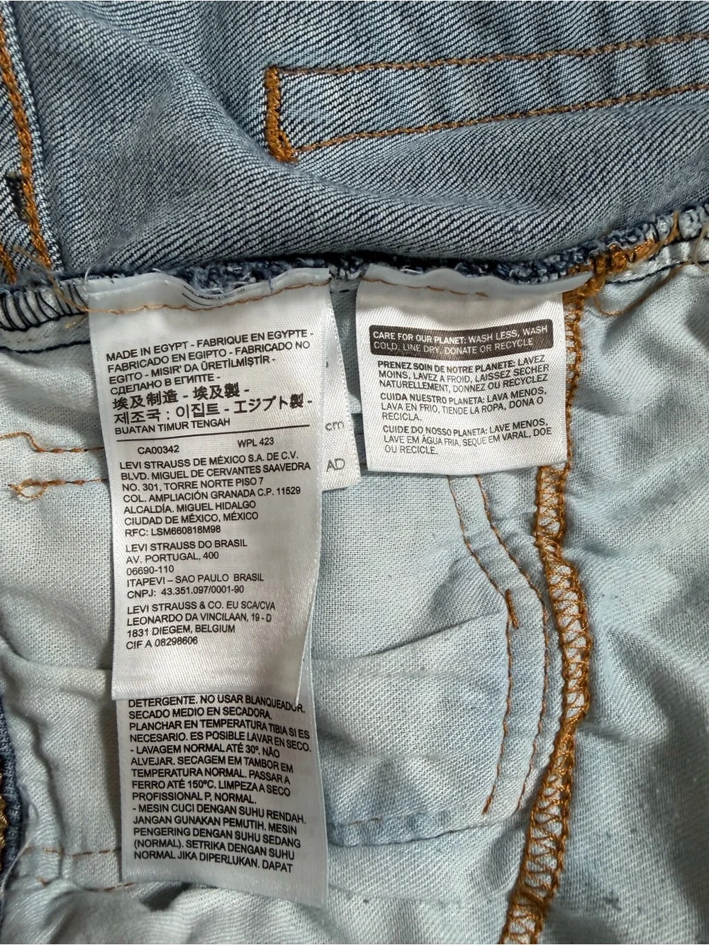 Levi's 514 Straight‎ Fit Men's Jeans W42 L30 Medium Wash Denim